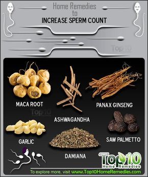 Home Remedies to Increase Sperm Count