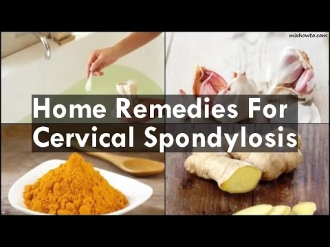 Home Remedies for Cervical Spondylosis