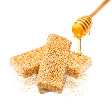 Sesame and Honey Snack Bars. Remedies for anemia