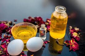 Egg Yolk and Castor Oil Mask , hair loss remedies