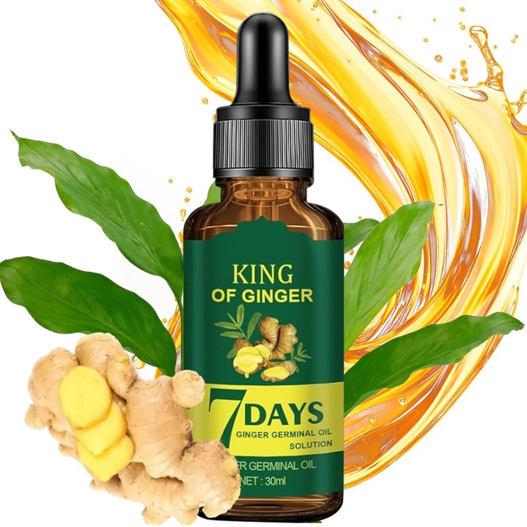 Ginger and Olive Oil Scalp Treatment for Hair Loss