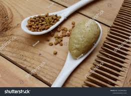 Fenugreek Seed Paste, hair loss remedies