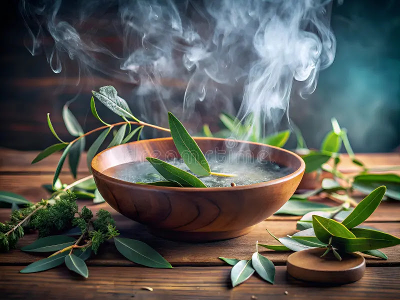 Respiratory Health: Eucalyptus Steam & Ginger Chest Infusion for Clear Breathing