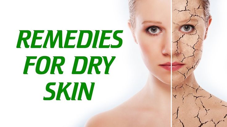 dry skin remedies illustration showing healthy and cracked skin comparison